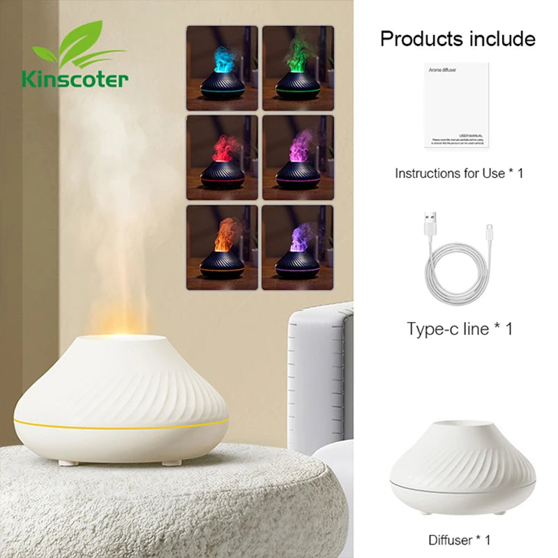 humidifier USB Portable Air Humidifier his model features aromatherapy capabilities with a single mist outlet and colored light options