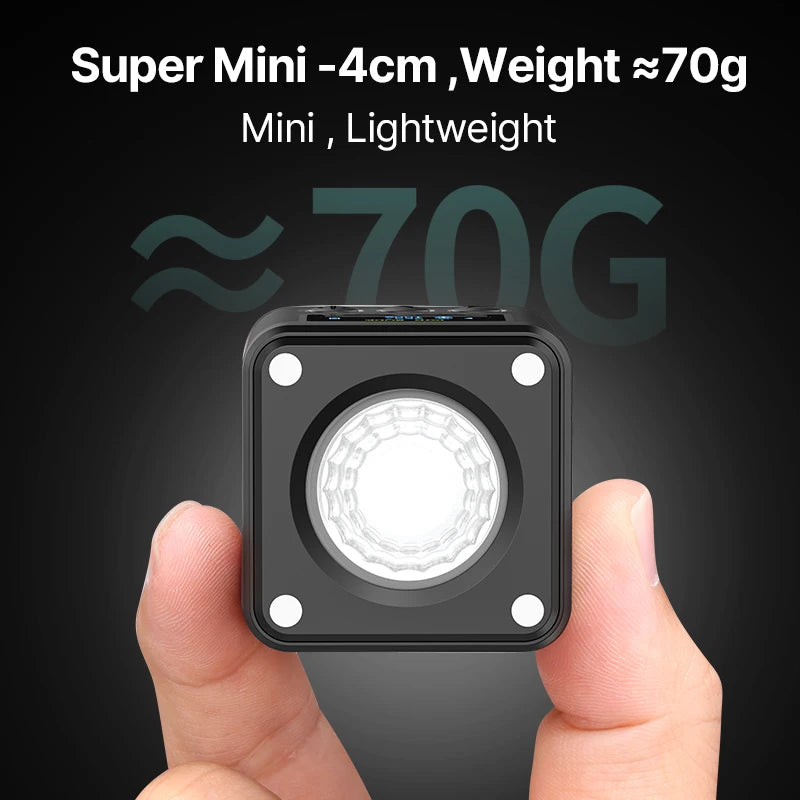 Camera lighting Ulanzi L2 RGB Mini COB Video Camera Light