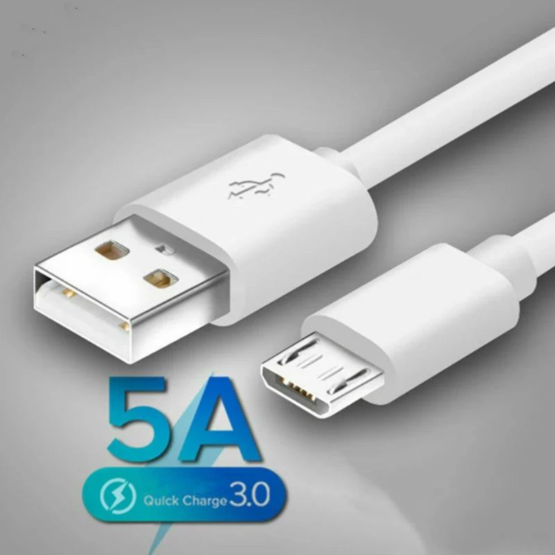 USB cables 5A Fast Charging Cable USB C Charger Wire Type C