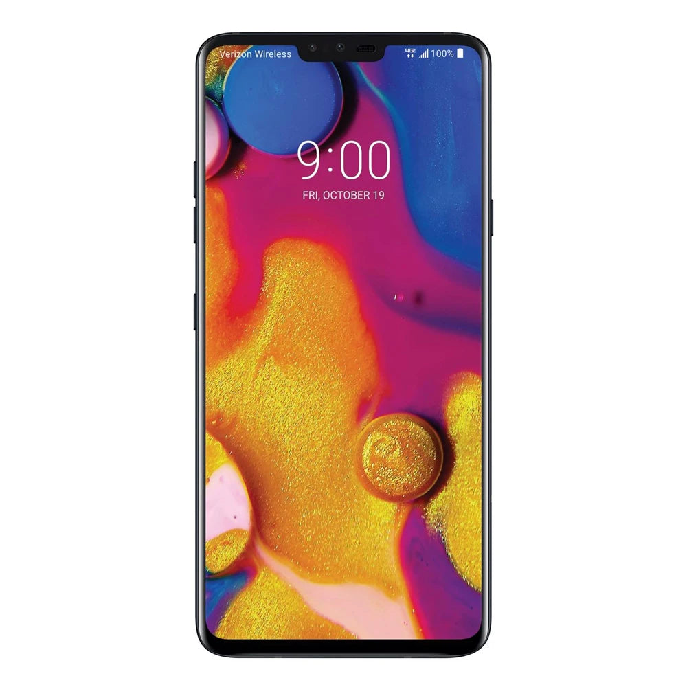 cellphone Original LG V40 ThinQ 4G LTE Mobile Phone 6.4'' 6GB RAM 64GB/128GB ROM 16MP Single/Dual SIM Fingerprint V405UA V405EBW