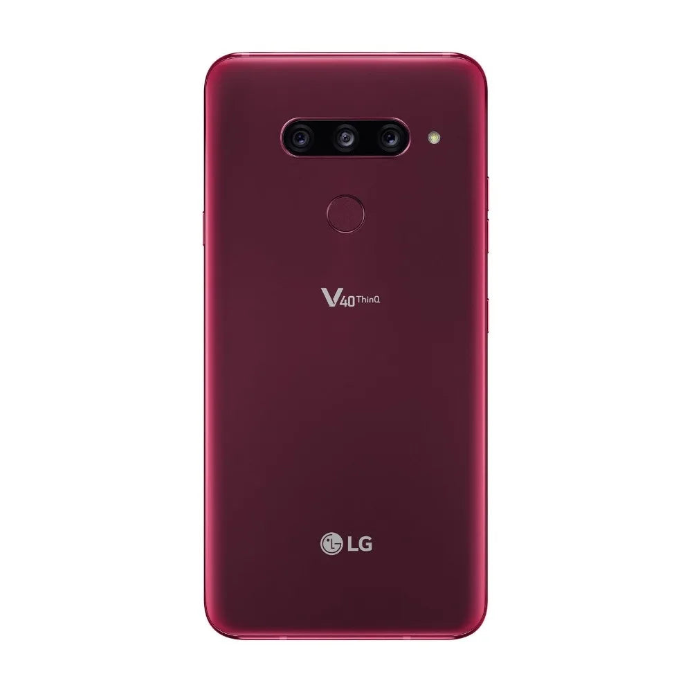 cellphone Original LG V40 ThinQ 4G LTE Mobile Phone 6.4'' 6GB RAM 64GB/128GB ROM 16MP Single/Dual SIM Fingerprint V405UA V405EBW