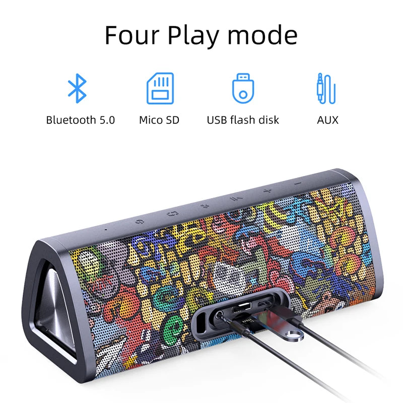 Speakers 360° Portable Bluetooth Speaker by mifa built-in microphone