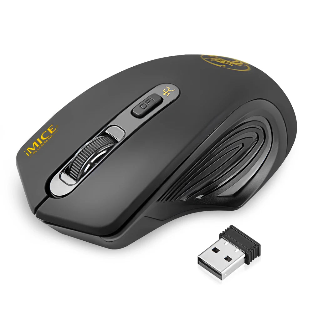 Wireless Optical Mouse 4 Buttons computer mice