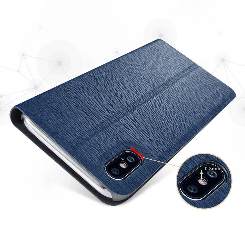 Apple iPhone cover cellphone Flip Leather Case for Apple iPhone case (Multi Options Available)