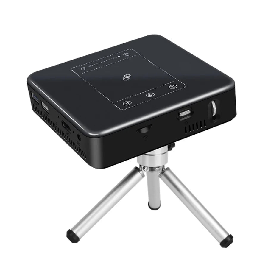 WZATCO D13 Android Mini Pocket Projector Android OS, WiFi and Bluetooth 4.0 connectivity Home entertainment