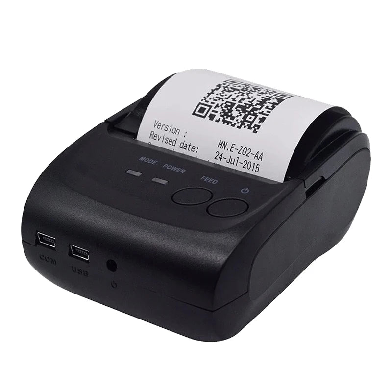 Printer 58mm Mini Bluetooth Thermal Receipt Printer for retail store sales billabank electronics store