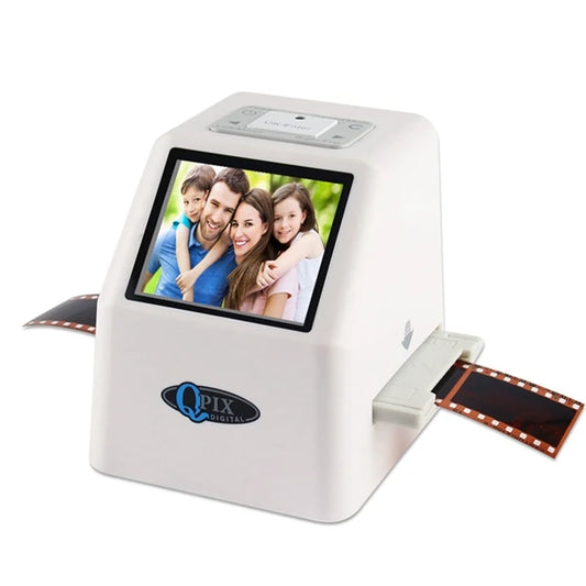 Portable Film scanner 35mm Negative Film Scanner with 2.4"LCD screen super 8 negatives and slides cmos sensor