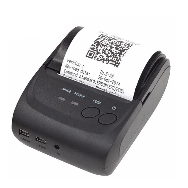 Printer 58mm Mini Bluetooth Thermal Receipt Printer for retail store sales billabank electronics store