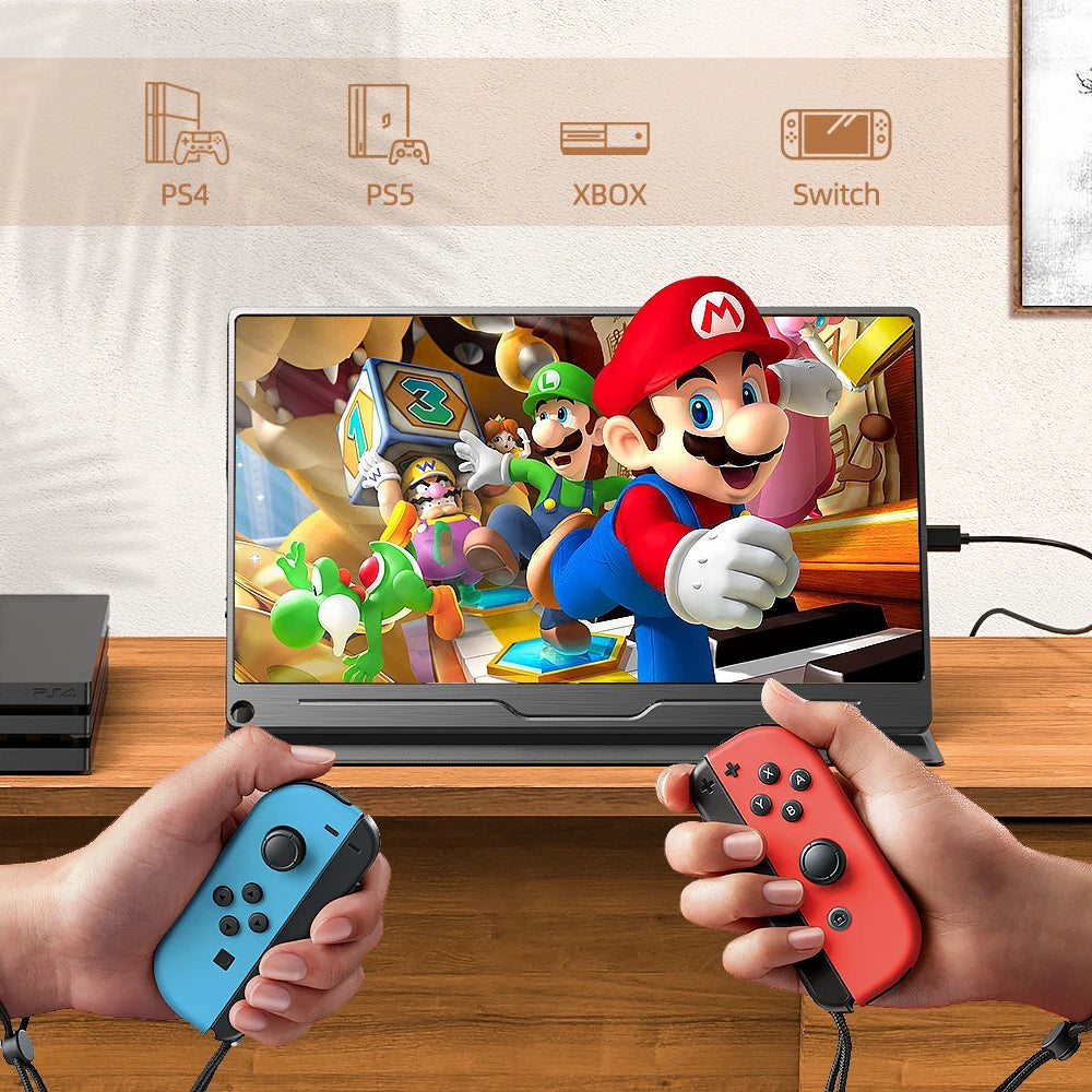 Tablet computer Monitor 15.6 inch 1080P Portable Touch Screen Monitor by Uperfect