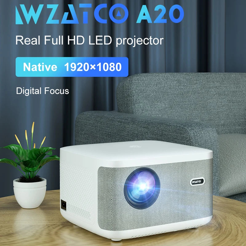 Projector WZATCO A20 Digital Focus Full HD Projector