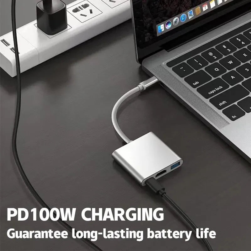 USB HUB Docking Station Type C Adapter seamless compatible with Huawei devices