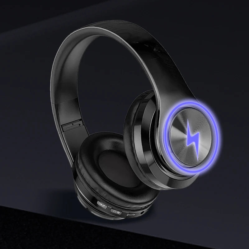 Headphones Wireless Bluetooth 5.0 Foldable Headphone With built-in Microphone
