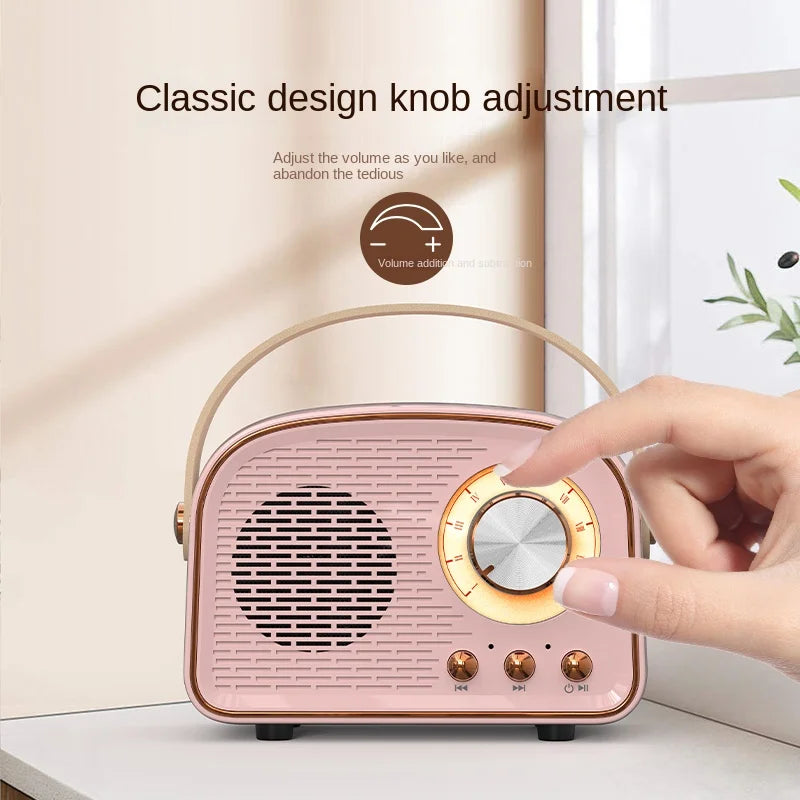 Radio HIFI Bluetooth Speaker with Mic & FM Radio