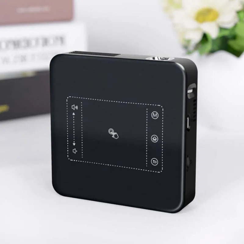 WZATCO D13 Android Mini Pocket Projector Android OS, WiFi and Bluetooth 4.0 connectivity Home entertainment