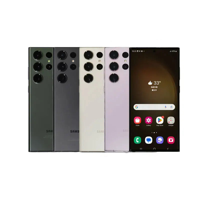 Samsung Galaxy cellphones Samsung s23 ultra smartphone AMOLED display Qualcomm CPU