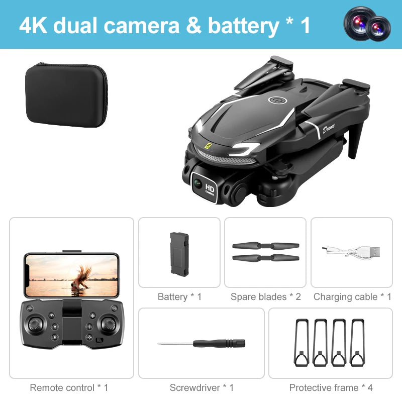 Drone With Wide Angle HD 4K 1080P Camera V88 WIFI FPV