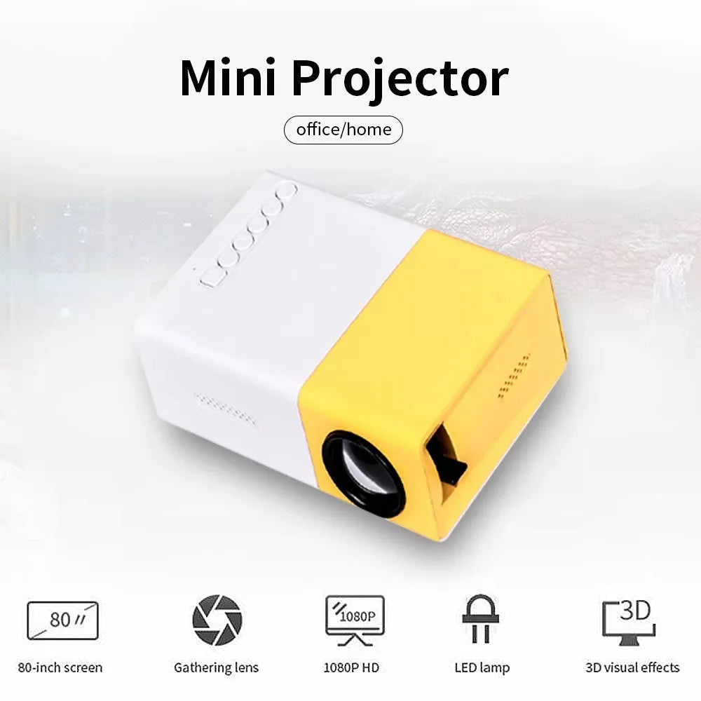 YG300 Mini Smart Projector for Outdoor & Home Theater entertainment billabank electronics store