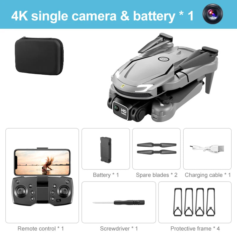Drone With Wide Angle HD 4K 1080P Camera V88 WIFI FPV