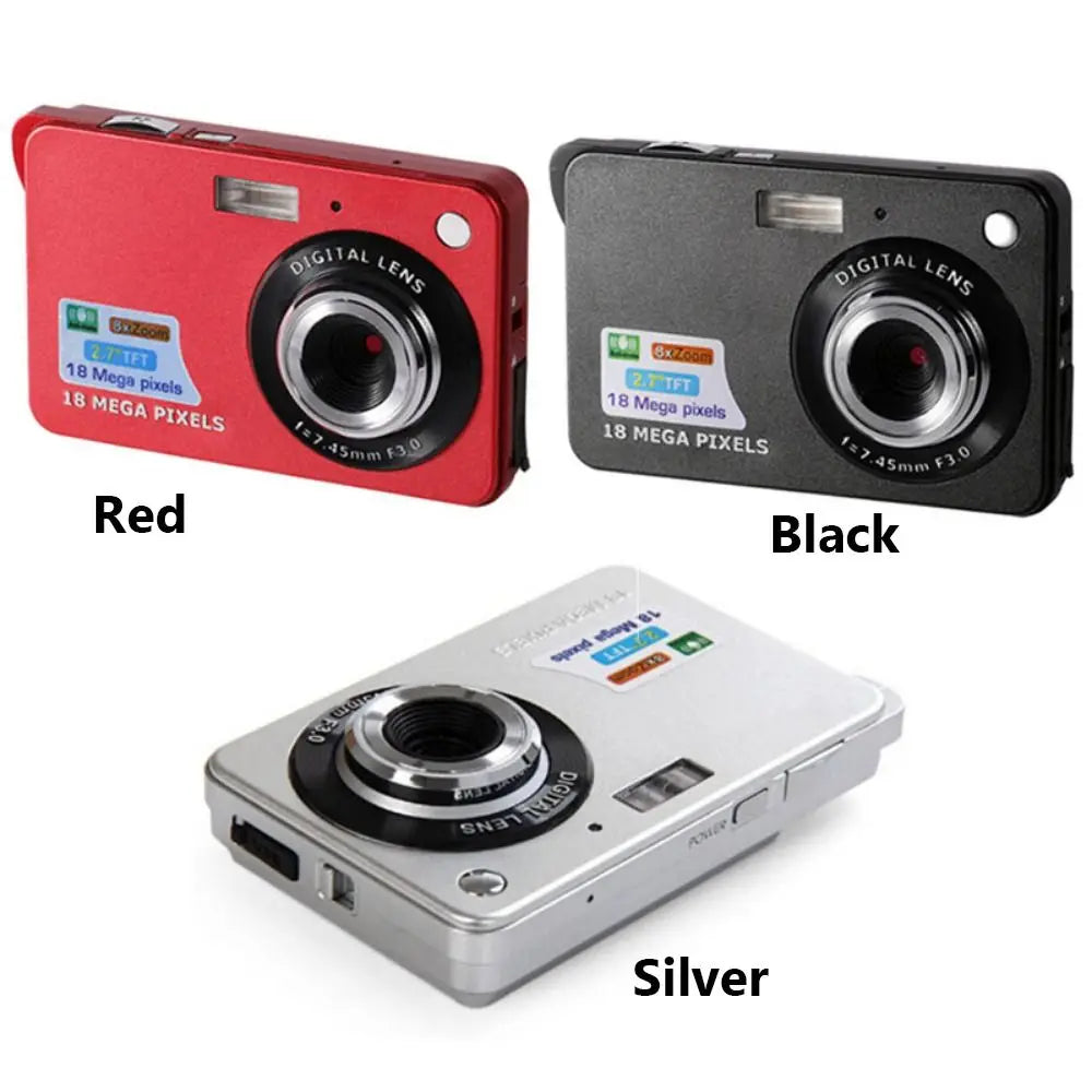 Digital Camera 1080P 44MP Compact Camera digital zoom, CMOS sensor