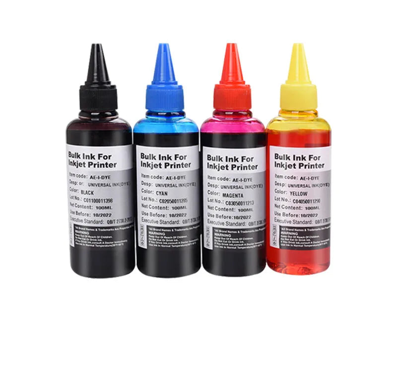 100ml Universal Dye Ink for injet printers cartridge refills Billabank Electronics