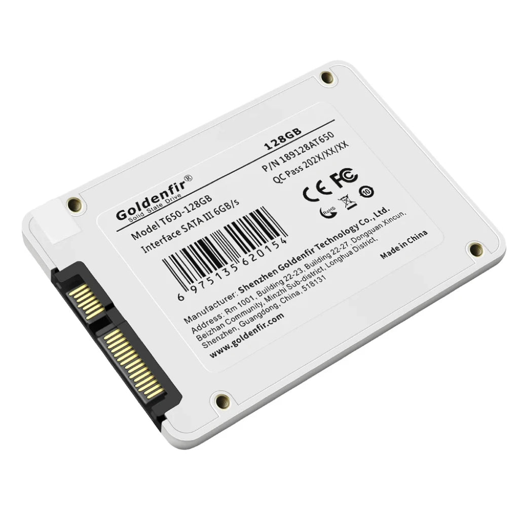 Solid State Hard Drive by Goldenfir  for servers, desktops, and laptops with a SATA III interface and AHCI transport protocol