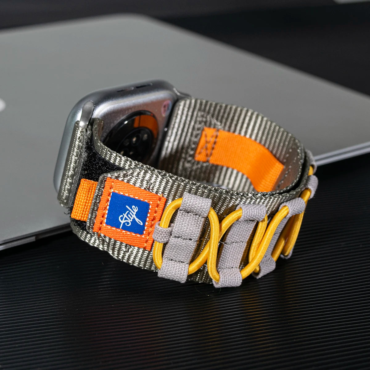 Tactical Nylon Strap for Apple Watch Ultra & Series Billabank Electronics watch bands