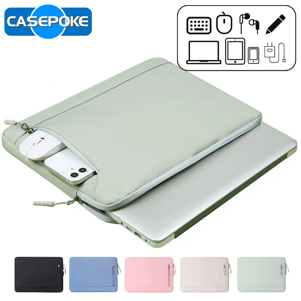 Waterproof Laptop Sleeve for MacBook HP Dell 13-15.6 Inch