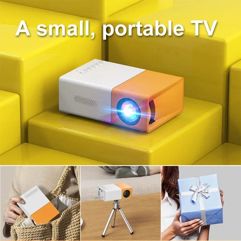 YG300 Mini Smart Projector for Outdoor & Home Theater entertainment billabank electronics store
