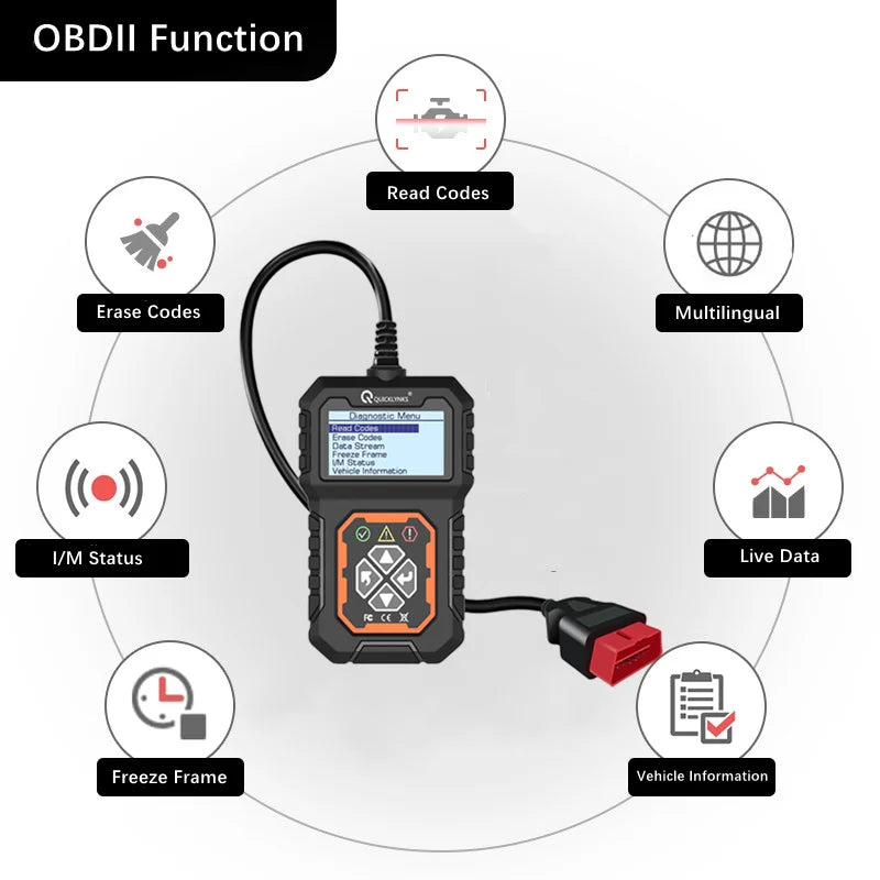 Vehicle diagnostic scanner automotive Professional Code Reader Scanner vehicle mechanic automobile repair
