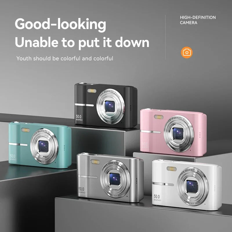 Digital cameras Billabank Electronics Store Xiaomi 4K 50MP Student Camera with 16X Zoom