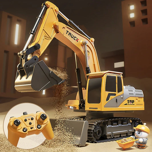 Toy & Hobby remote control RC Excavator with Music and Light