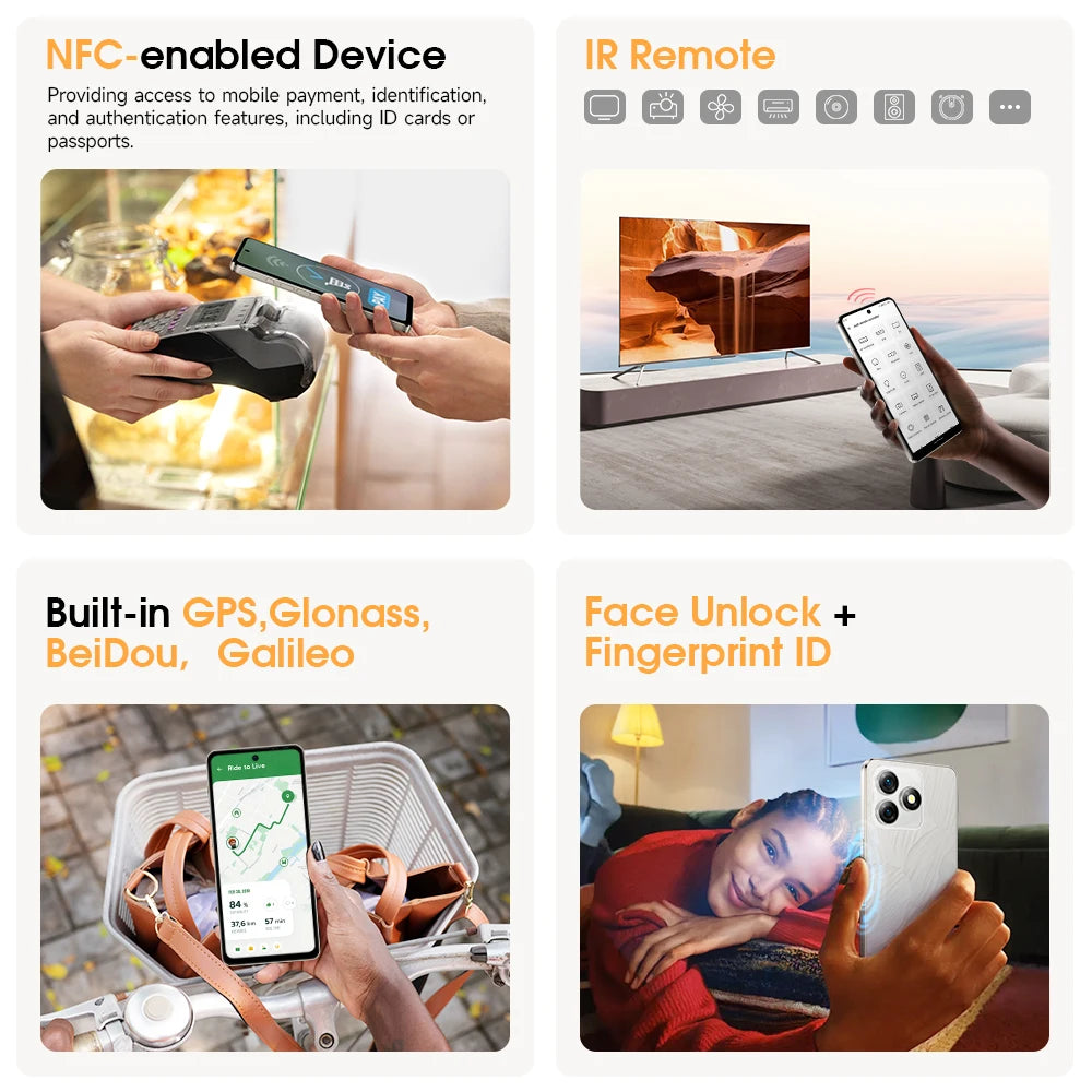 New cellphone Ulefone Note 18 Ultra 5G Smartphone 12GB Billabank Electronics Store