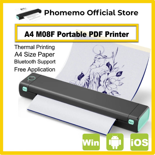 Phomemo M08F Wireless Tattoo Stencil Printer