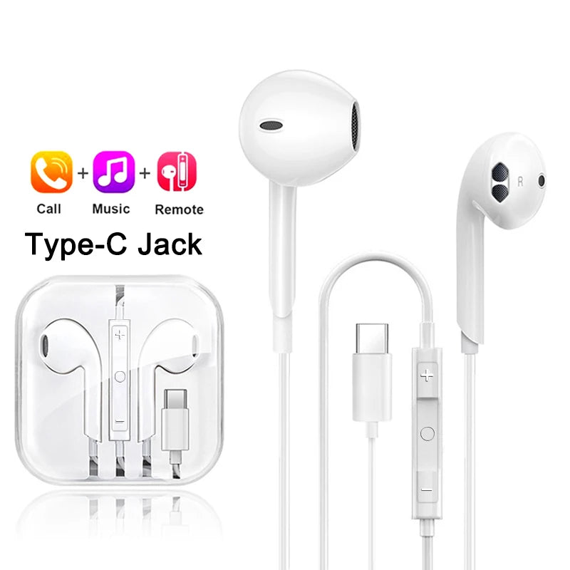 Earbuds Original Wired and Bluetooth Earphones for iPhone
