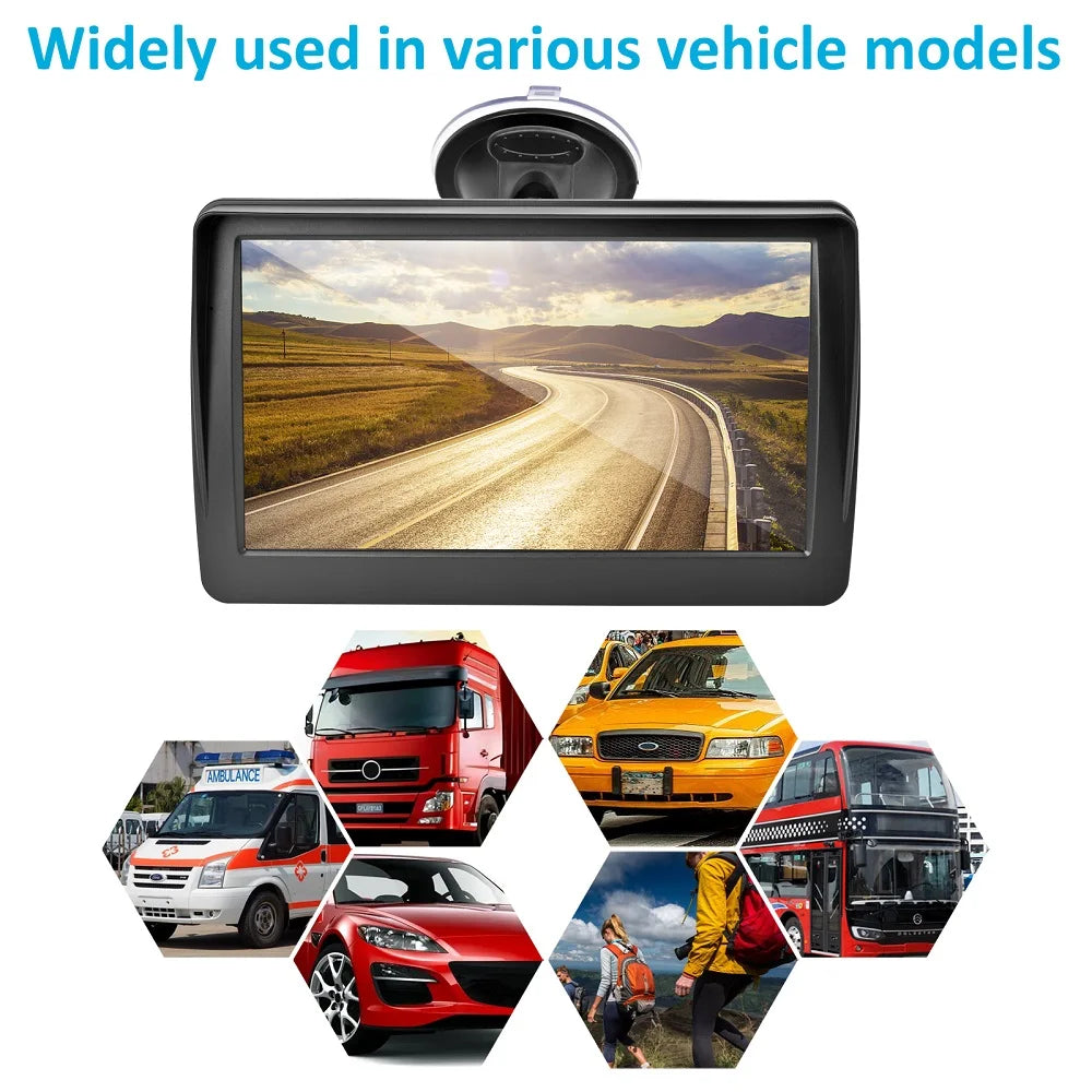 Car GPS Navigation by KMDRIVE 7 inch HD Car GPS Navigation