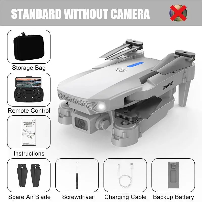 4K HD Camera X8Se V2 Drone 3-Axis Gimbal Quadcopter Remote Control Wifi GPS Drone