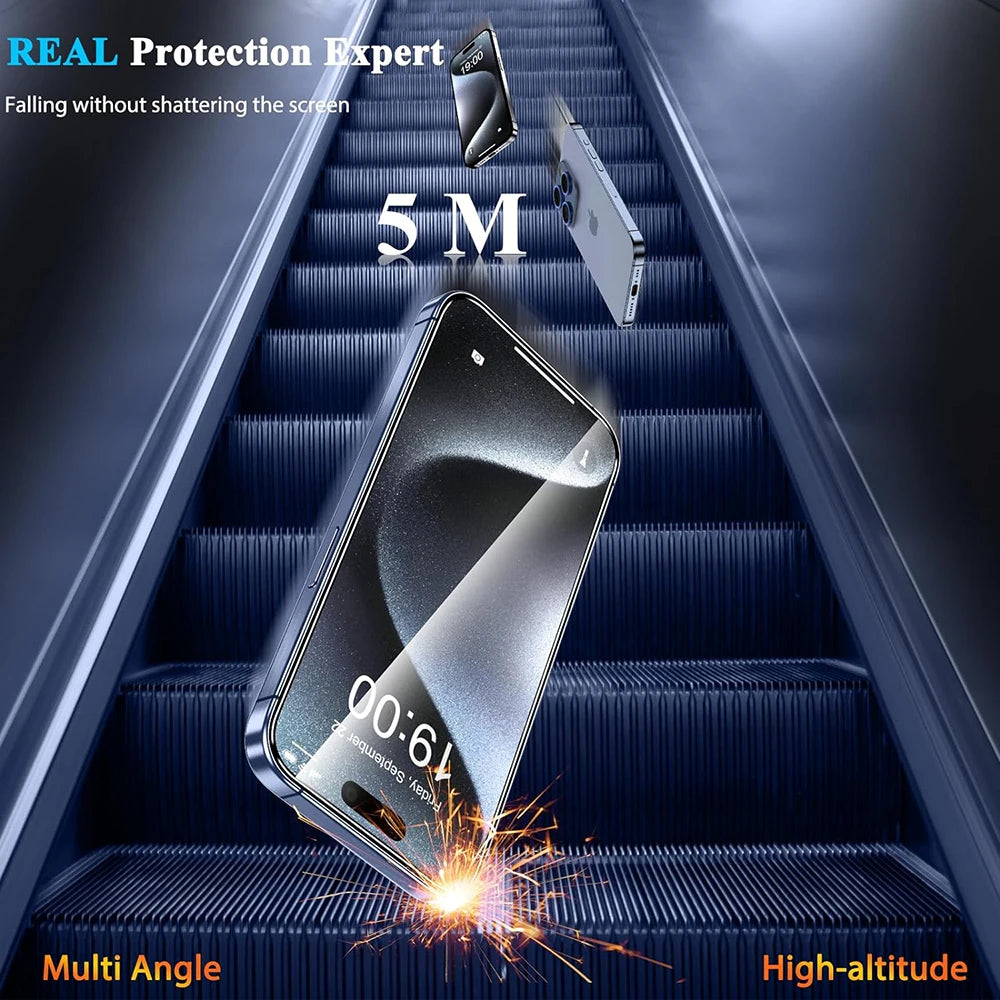 cellphone protector Tempered Glass For Apple iPhone screen protector (Multi Options Available)