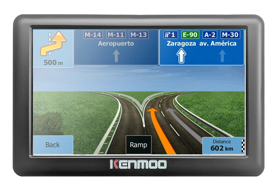 GPS Portable Navigation 2024 Maps 5 Inch HD LCD Display