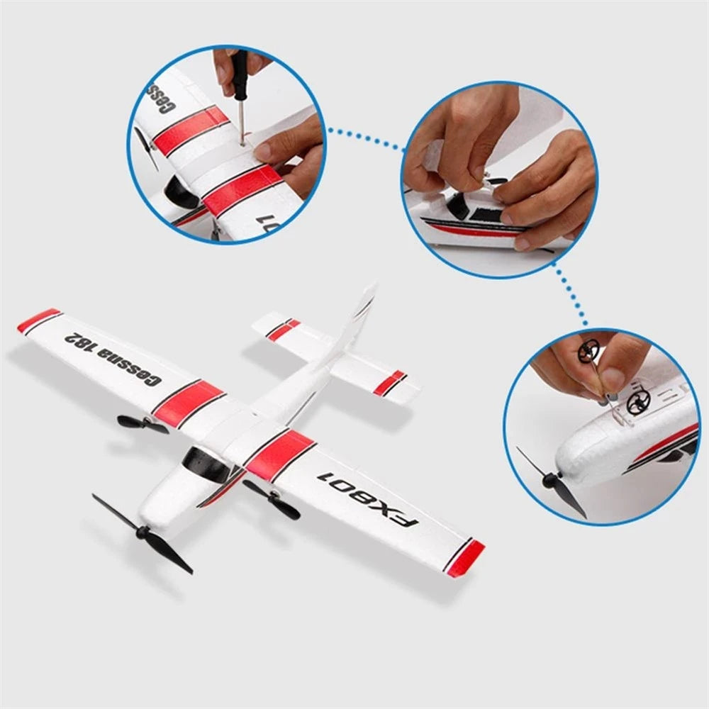 Toy FX801 RC Plane is lightweight, foam-built aircraft designed for beginner pilots Billabank Electronics Store