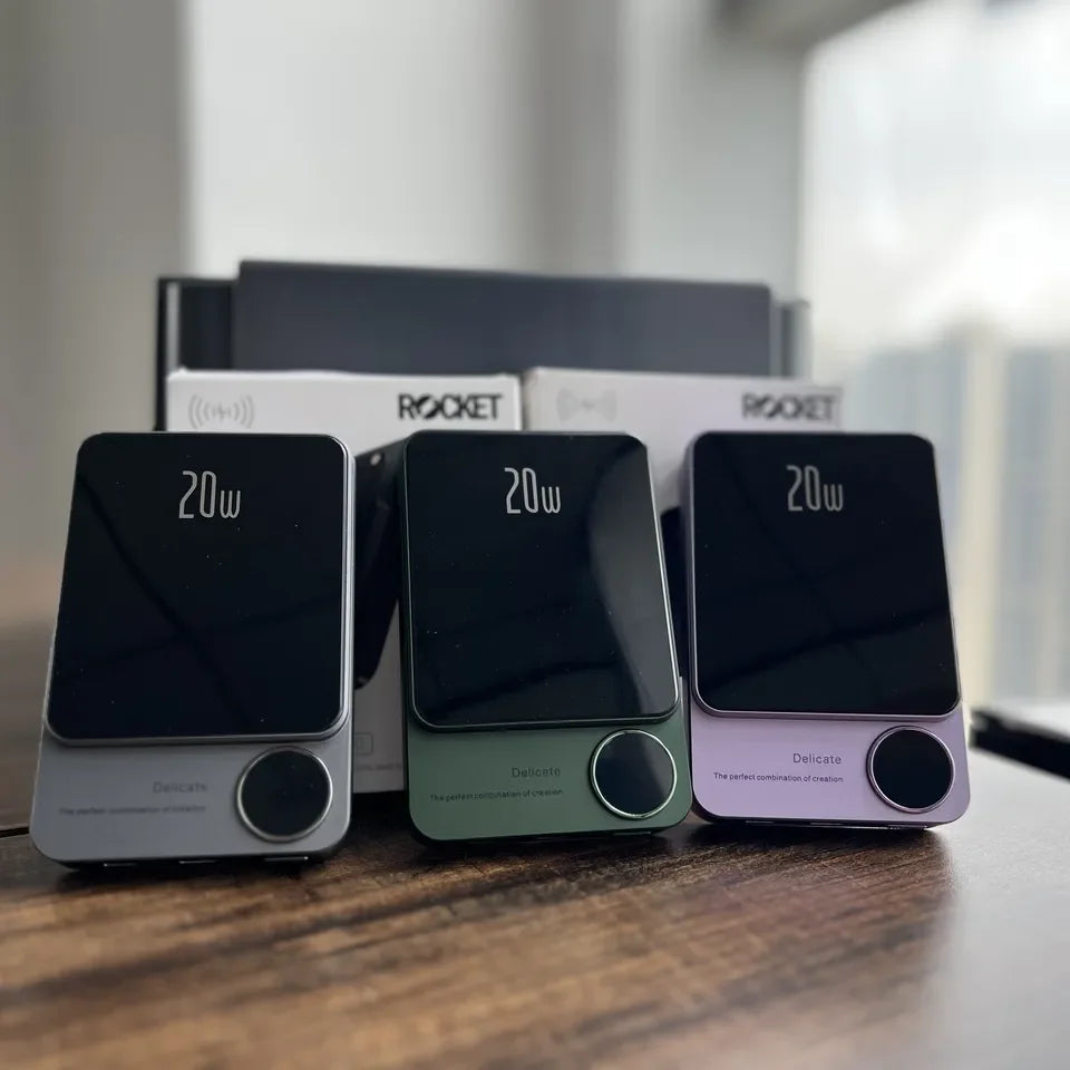 Powerbank 10000mAh Alloy Macsafe Li-Polymer battery certified cellphone portable battery charger