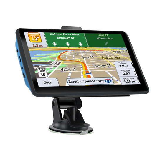 GPS Navigation device 7 Inch 8GB Windows CE includes preloaded iGO Primo or Navitel mapssupporting navigation across Europe, North and South America, Australia, the Middle East, Southeast Asia, Africa, and Russia
