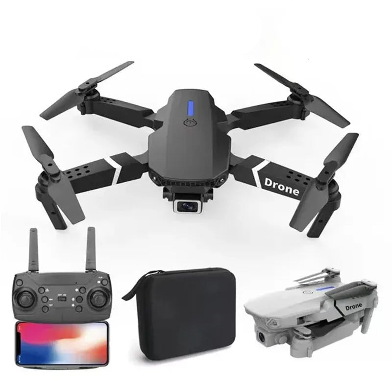 Quadcopter Drone with 4K HD Camera X8Se V2 Drone 3-Axis Gimbal Quadcopter Remote Control Wifi GPS Drone