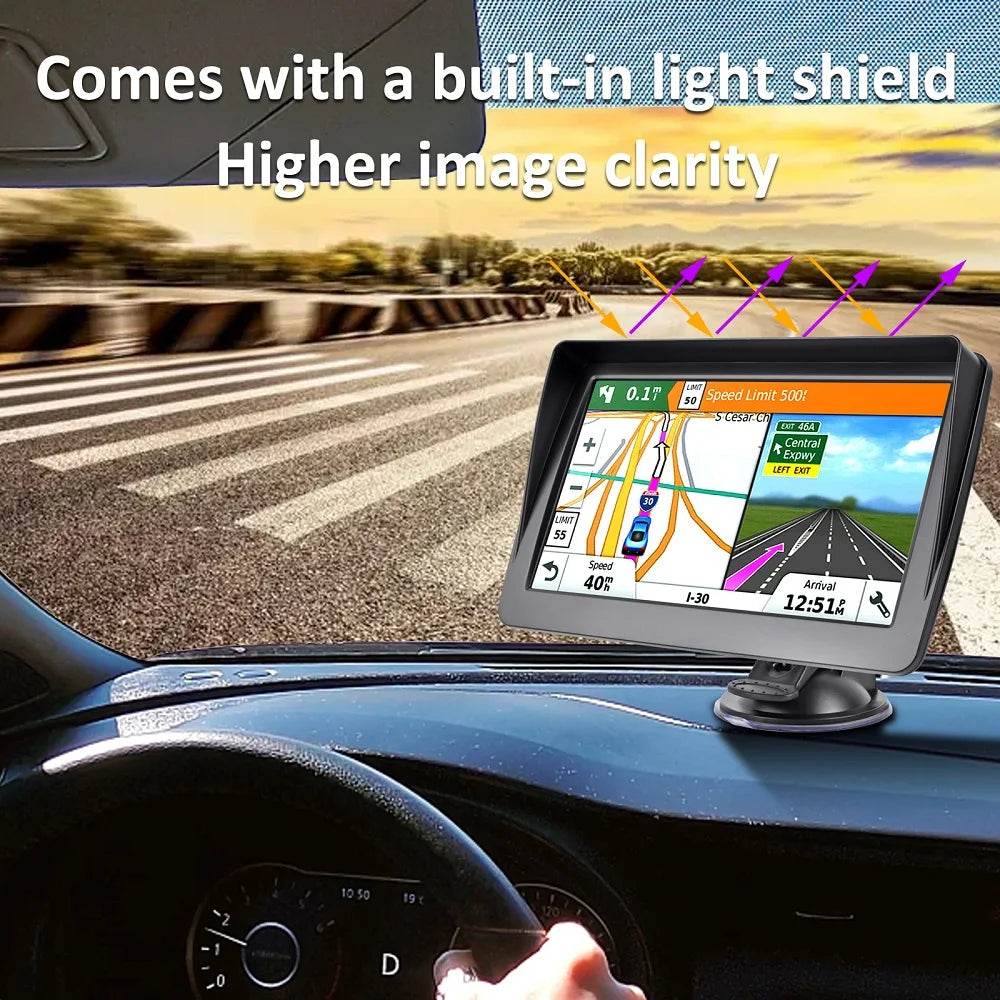 Car GPS Navigation by KMDRIVE 7 inch HD Car GPS Navigation