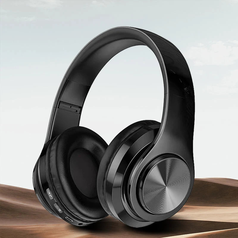 Headphones Wireless Bluetooth 5.0 Foldable Headphone With built-in Microphone