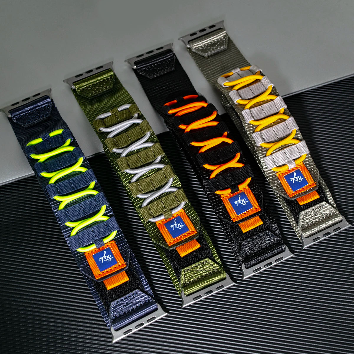 Tactical Nylon Strap for Apple Watch Ultra & Series Billabank Electronics watch bands