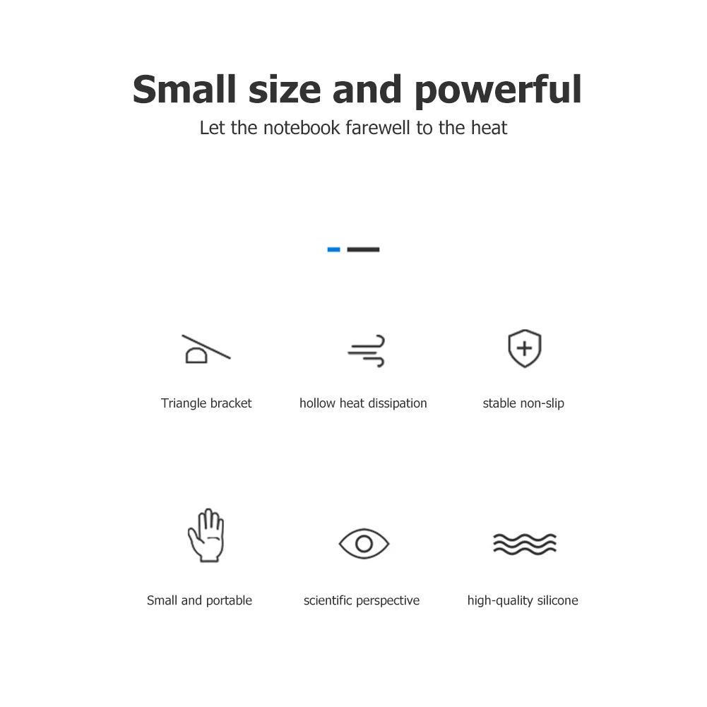 Portable Laptop Stand Cooling Pad