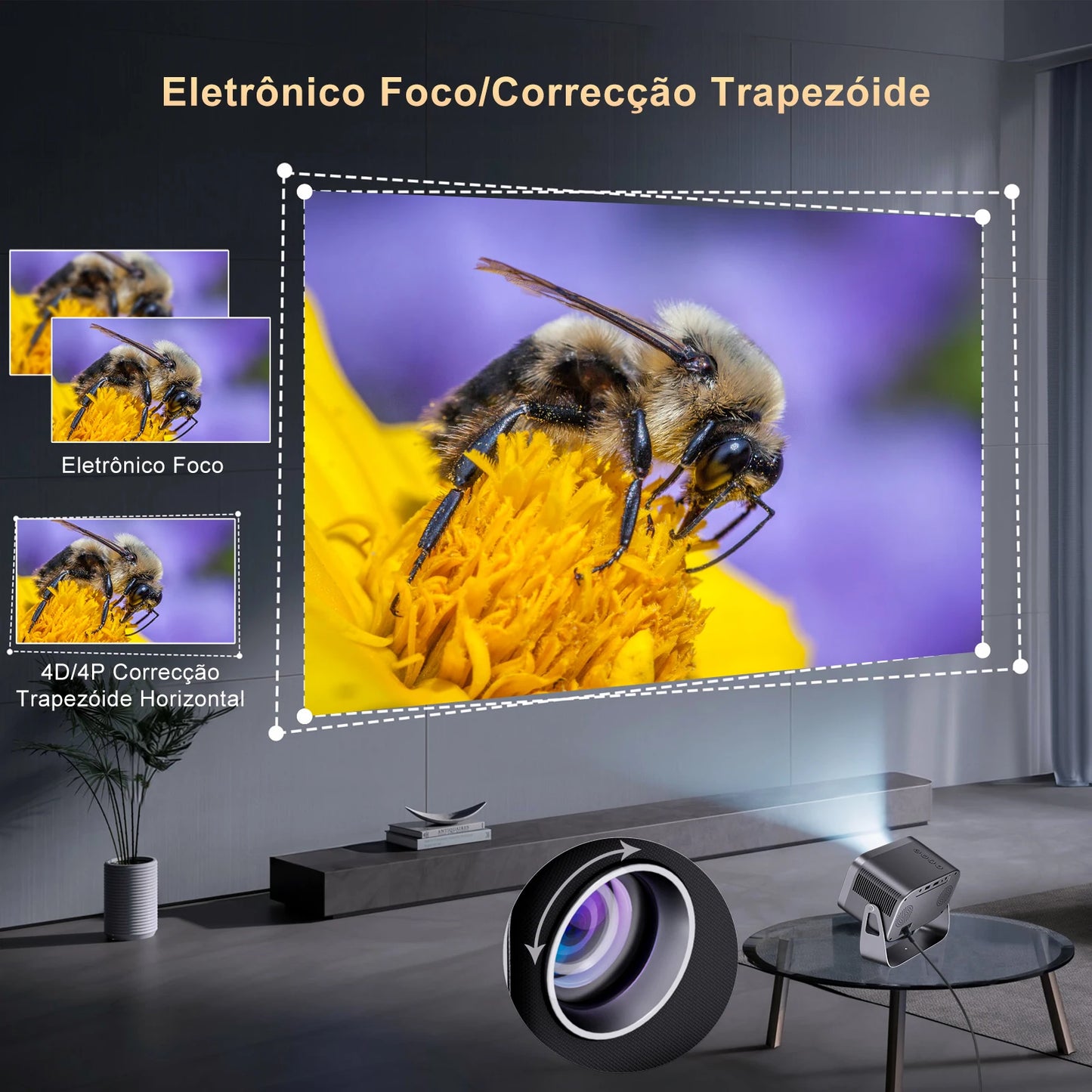 P10 Portable Android Projector home theater entertainment Billabank Electronics Store