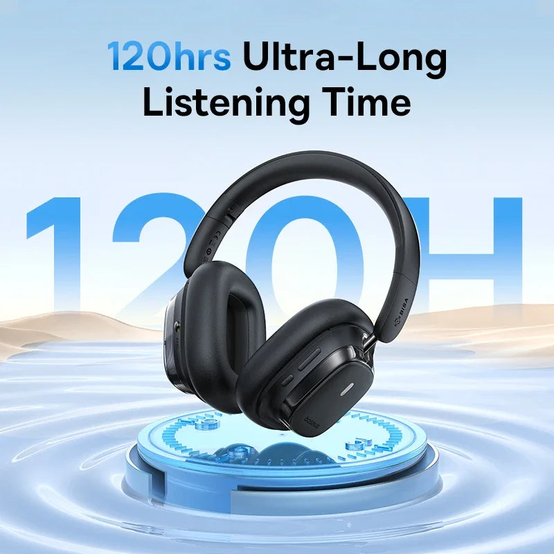 Headphones Baseus Bowie 10 Max Noise Cancelling Wireless Gaming Headphones