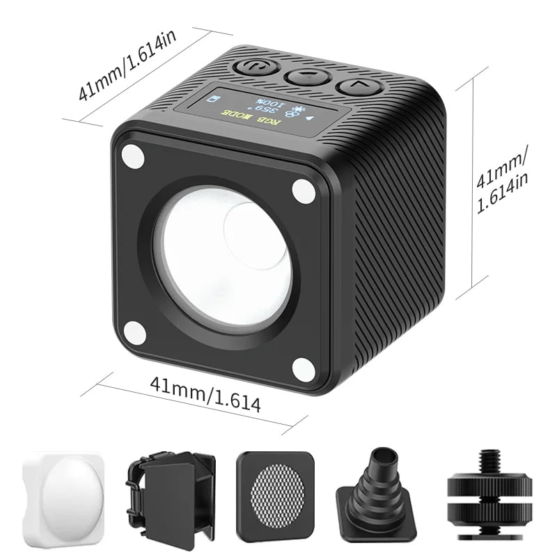 Camera lighting Ulanzi L2 RGB Mini COB Video Camera Light