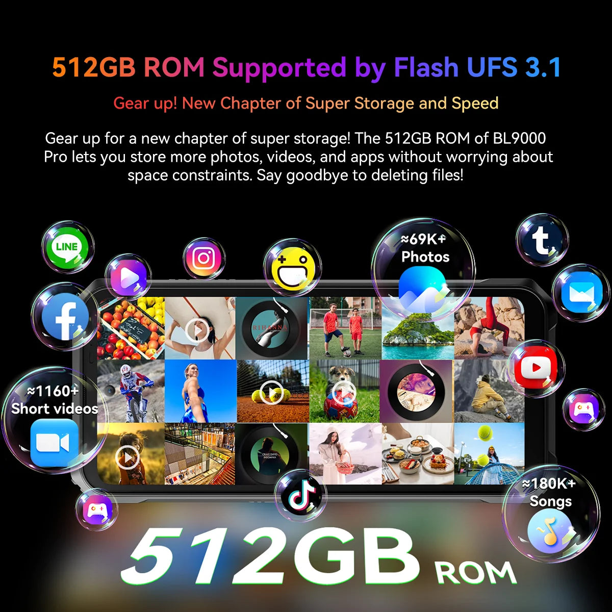 cellphone Blackview BL8800 Night Vision & BL8800 Pro 5G Rugged Machine smartphone billabank electronics store